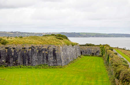 Spike Island in Cobh, Port of Cork, Irelandの写真素材