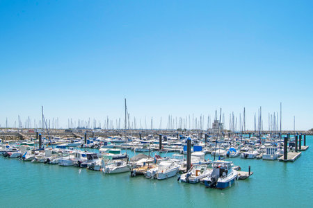 Fishing port of Rota, Cadiz, Andalusia, Spainの写真素材