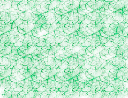Abstract illustration of green geometric shapes on white background. Seamless decorative pattern for web, advertising, textiles, prints, or any design projects.の写真素材