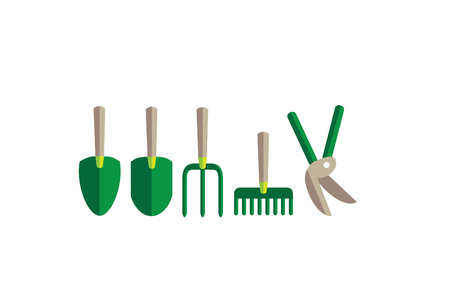 Gardren Tools Iconのイラスト素材