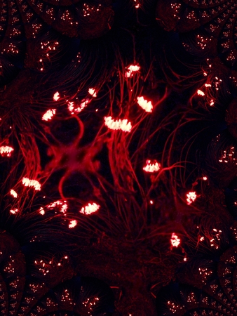 Red lights fractal