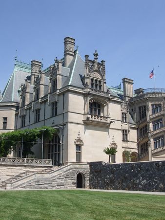 Golden age-era mansionの写真素材