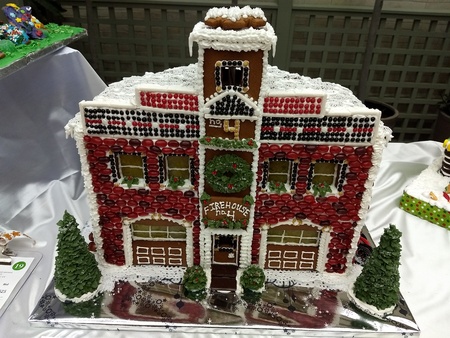 Editorial - November 14, 2017 - Rochester, NY - George Eastman Museum - gingerbread house exhibitのeditorial素材
