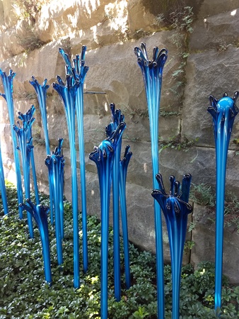 Editorial - July 21, 2018 -  Chihuly exhibit at the Biltmore Estate, NCのeditorial素材