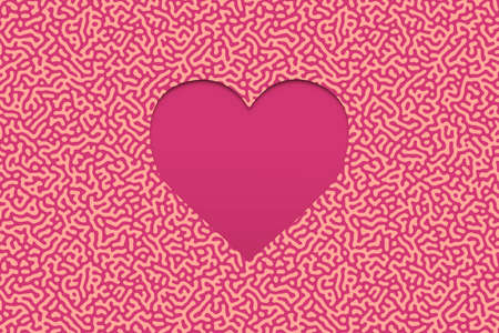 Simple composition for Valentine's day or any romantic celebration with the message, I love you,...