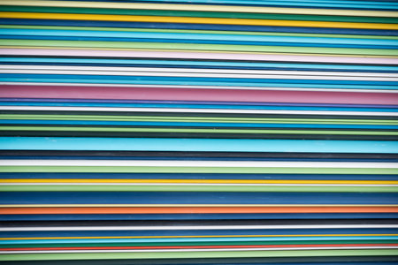 Background with colorful pattern. Horizontal stripes. Europeの写真素材