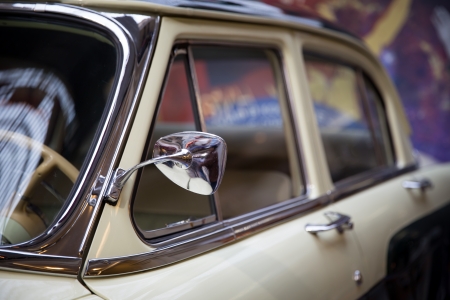 close-up view  of a classic vintage carのeditorial素材