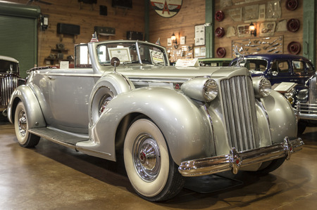 FORT LAUDERDALE, FLORIDA, USA - AUGUST 30: Fort Lauderdale Antique Car Museum exhibits a collection...