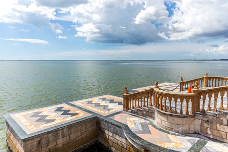 SARASOTA, USA - SEPTEMBER 03: Ringling museum complex on September 03, 2014 In Sarasota, USA. Built by circus magnate John Ringling in 1924.のeditorial素材