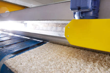 Automatic machine and equipment for carpet washing and dry cleaningの写真素材
