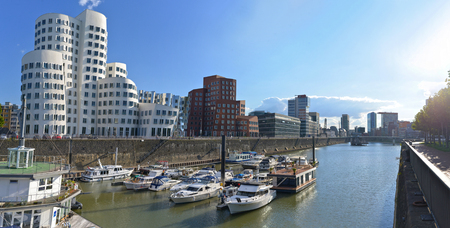 Dusseldorf Medienhafenのeditorial素材