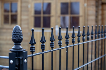 Beautiful Iron Fenceの写真素材