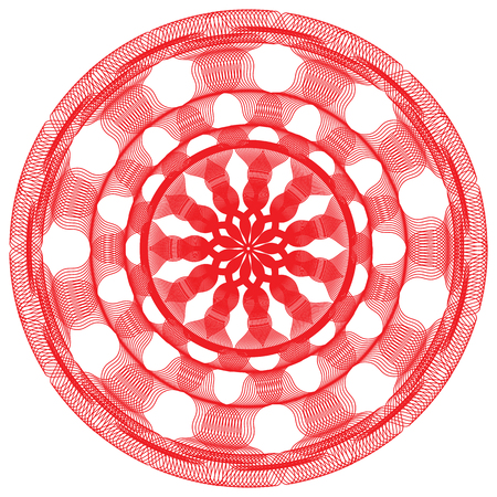 abstract circular patternの写真素材