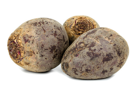 beetroot on white background