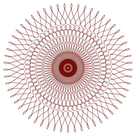 abstract circular patternの写真素材