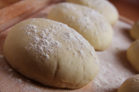 Bread doughsの写真素材
