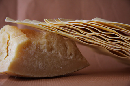 Cheese and pastaの写真素材