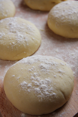 Bread doughの写真素材