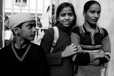 Guru Nanak Jayanti celebration in Delhi, Indiaのeditorial素材