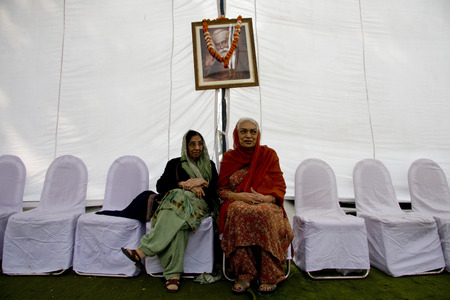 Guru Nanak Jayanti celebration in Delhi, Indiaのeditorial素材