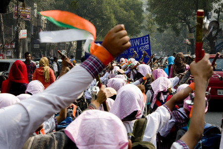 Guru Nanak Jayanti celebration in Delhi, Indiaのeditorial素材