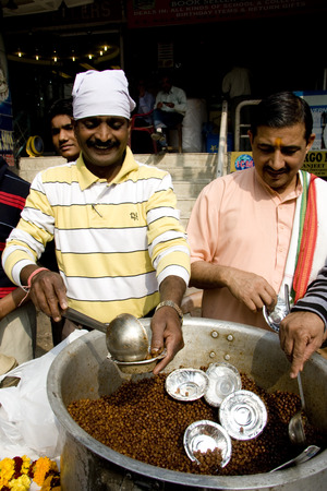 Guru Nanak Jayanti celebration in Delhi, Indiaのeditorial素材