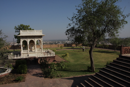 Jaswant Thada mausoleum in Jodhpur, Indiaの写真素材