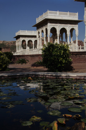 Jaswant Thada mausoleum in Jodhpur, Indiaの写真素材