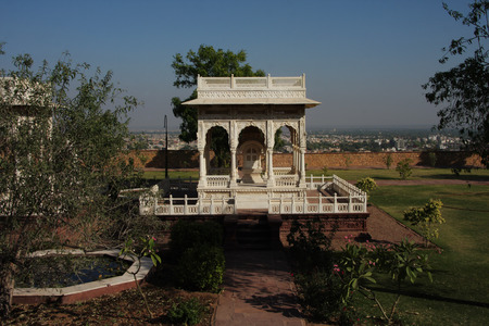 Jaswant Thada mausoleum in Jodhpur, Indiaの写真素材