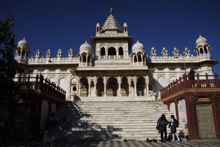 Jaswant Thada mausoleum in Jodhpur, Indiaの写真素材