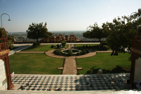 Jaswant Thada mausoleum in Jodhpur, Indiaの写真素材