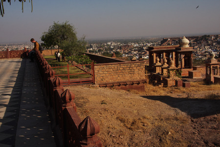 Jaswant Thada mausoleum in Jodhpur, Indiaのeditorial素材