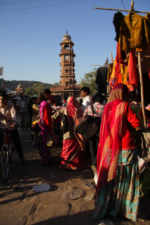 Clock Tower in Jodhpur, Indiaのeditorial素材