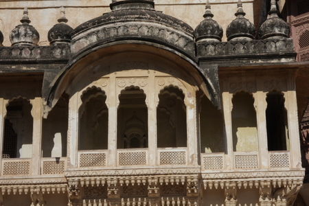 Mehrangarh Fort in Jodhpur, Indiaのeditorial素材