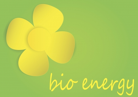 banner with applique of rape petals のイラスト素材