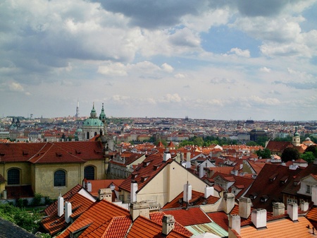 Cityscape of Prague
