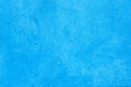 Cement painted wall background, baby-blue pastel colorの写真素材