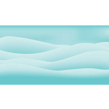 snowy hills abstract background with gradientのイラスト素材