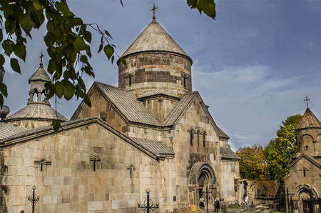 Old historical monastery complex in Armeniaのeditorial素材