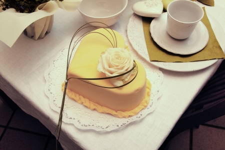 wedding cakeの写真素材