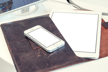 Responsive devices - computers and mobile devicesの写真素材