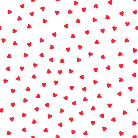 Simply hearts seamless pattern, St. Valentine's Day patternの写真素材