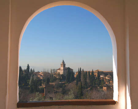 View from the Alhambraのeditorial素材