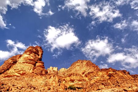 mountain in the desertの写真素材