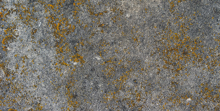 Yellow and grey background with concrete texture horizontal top view isolated, vintage dark wood backdrop, old rustic stone board, space blank back on the table, mockup brick nuture wallの写真素材