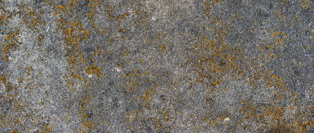 Yellow and grey background with concrete texture horizontal top view isolated, vintage dark wood backdrop, old rustic stone board, space blank back on the table, mockup brick nuture wallの写真素材