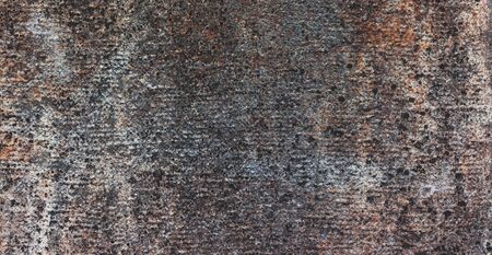 Brown and grey background with concrete texture horizontal top view isolated, vintage dark wood backdrop, old rustic stone board, space blank back on the table, mockup brick nuture wallの写真素材