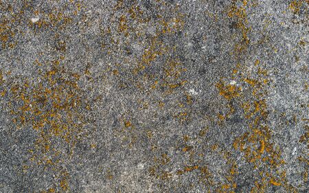 Yellow and grey background with concrete texture horizontal top view isolated, vintage dark wood backdrop, old rustic stone board, space blank back on the table, mockup brick nuture wallの写真素材