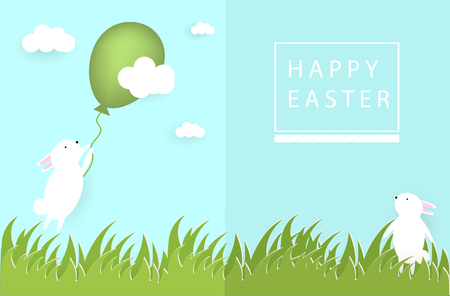 Happy easterの写真素材