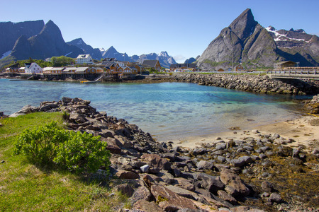 Lofoten islandsの写真素材